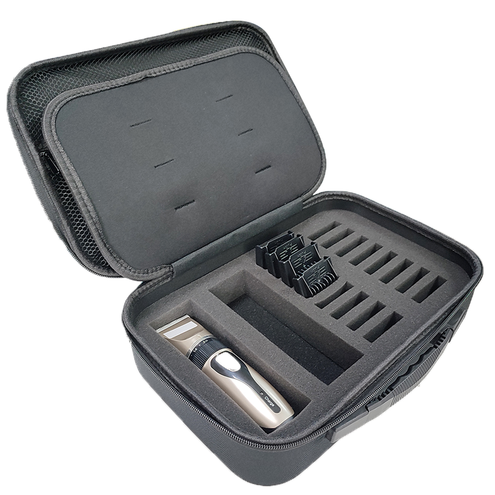 Travel Router Accessories - Estuche rígido para cortapelos con correas