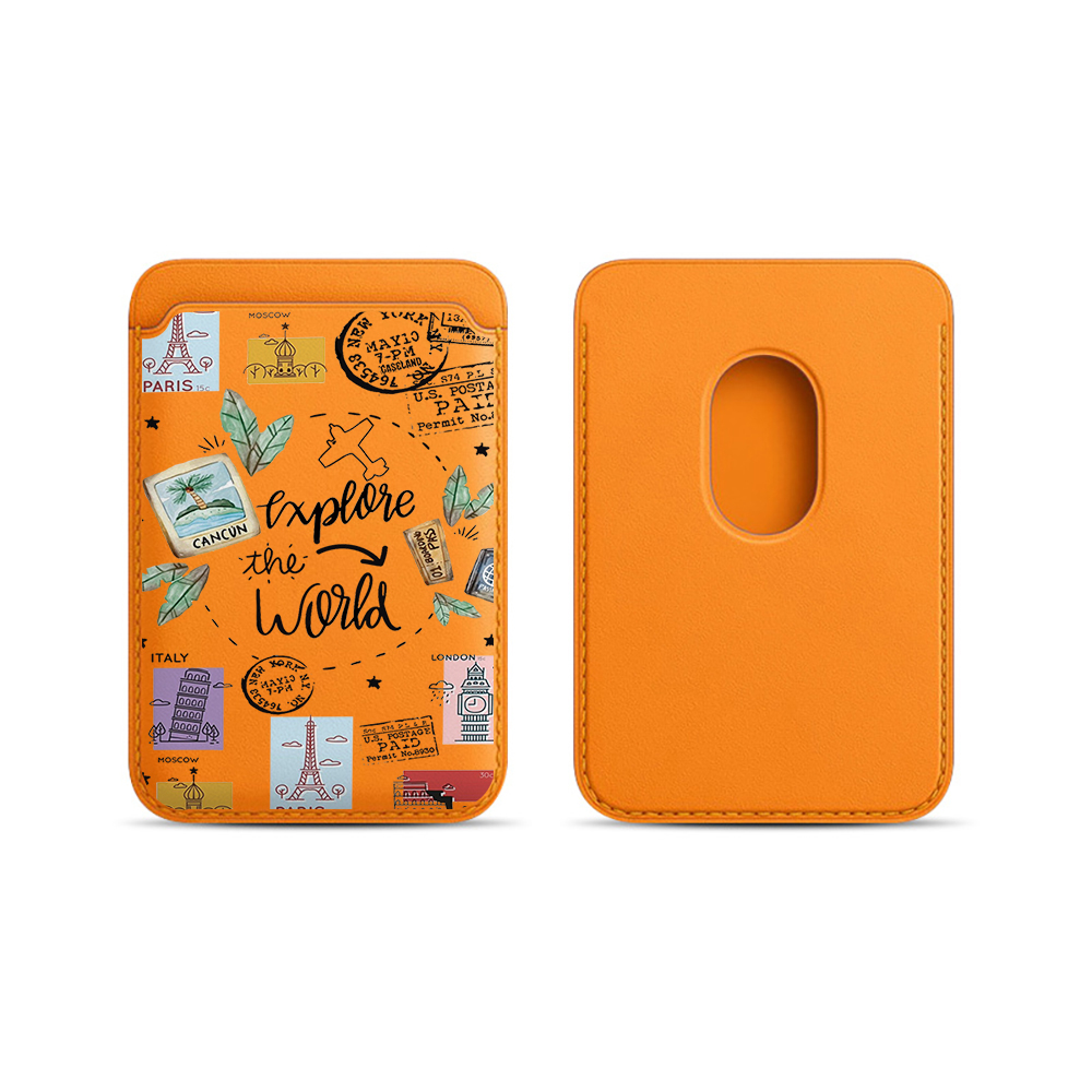 Travel Accessories Leather - Funda de cuero Trend INS para
