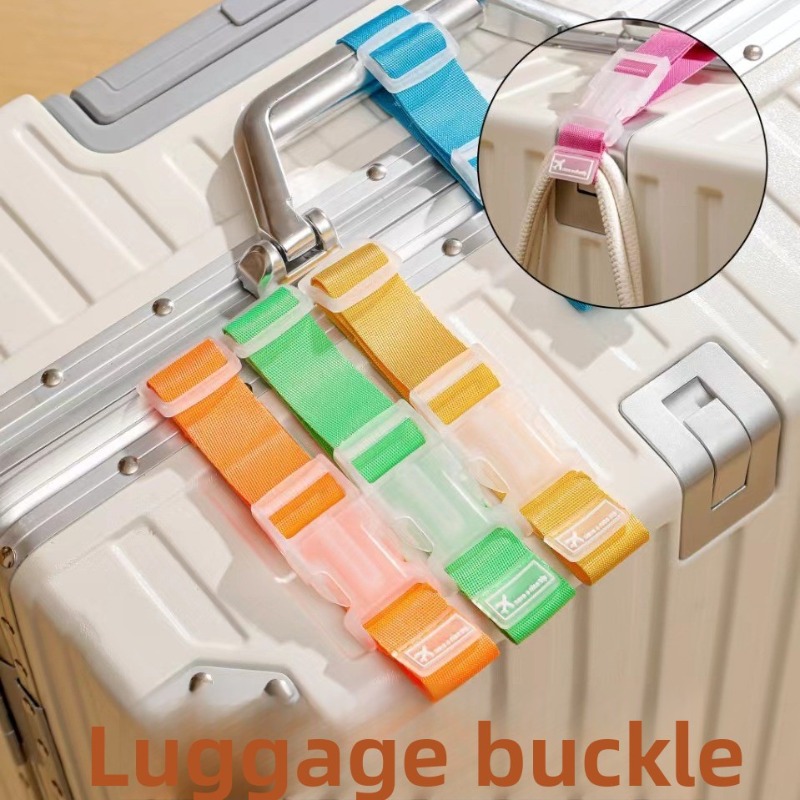 Travel Accessories Luggage Straps - Correa de conexión ajustable para equipaje,
