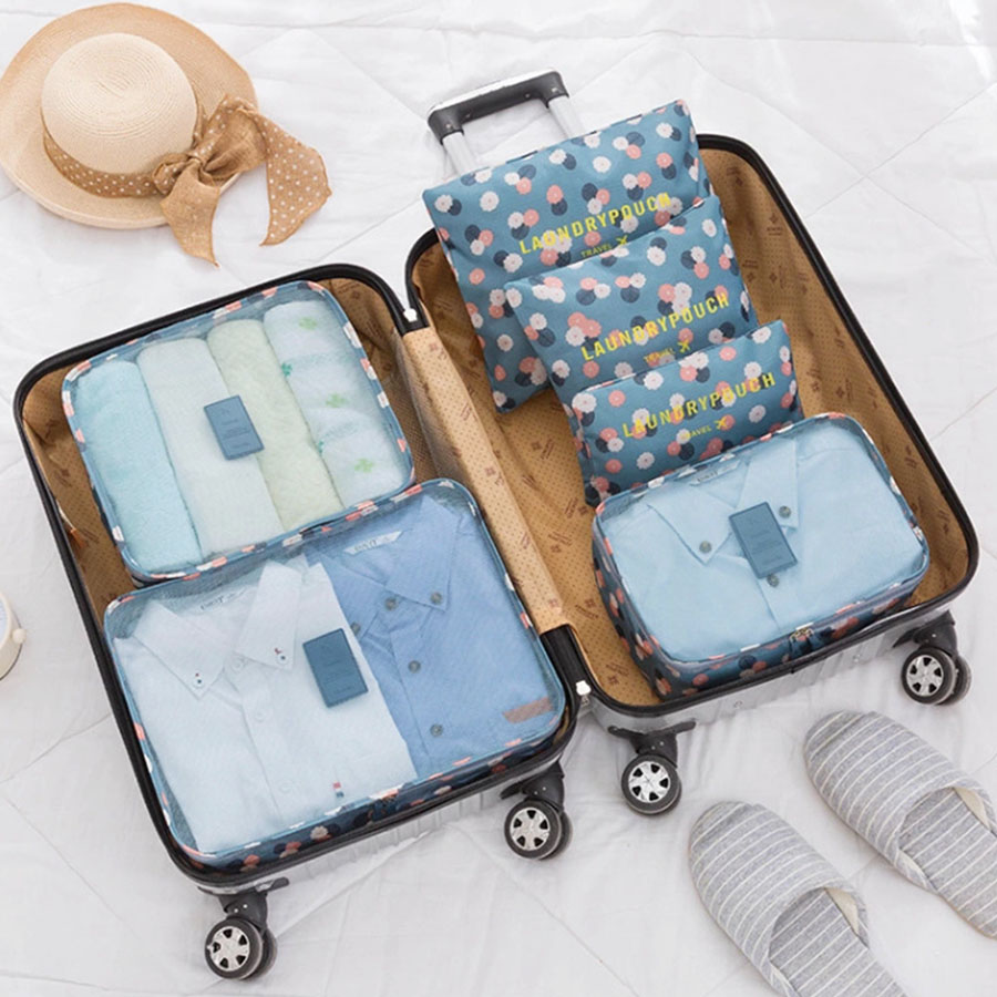 Travel Accessories Organiser - 6 uds organizador de viaje bolsas