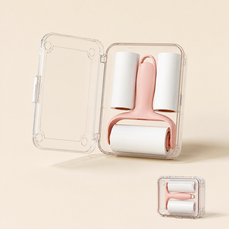 Travel Router Accessories - Mini Rodillo Quitapelusas de Viaje con