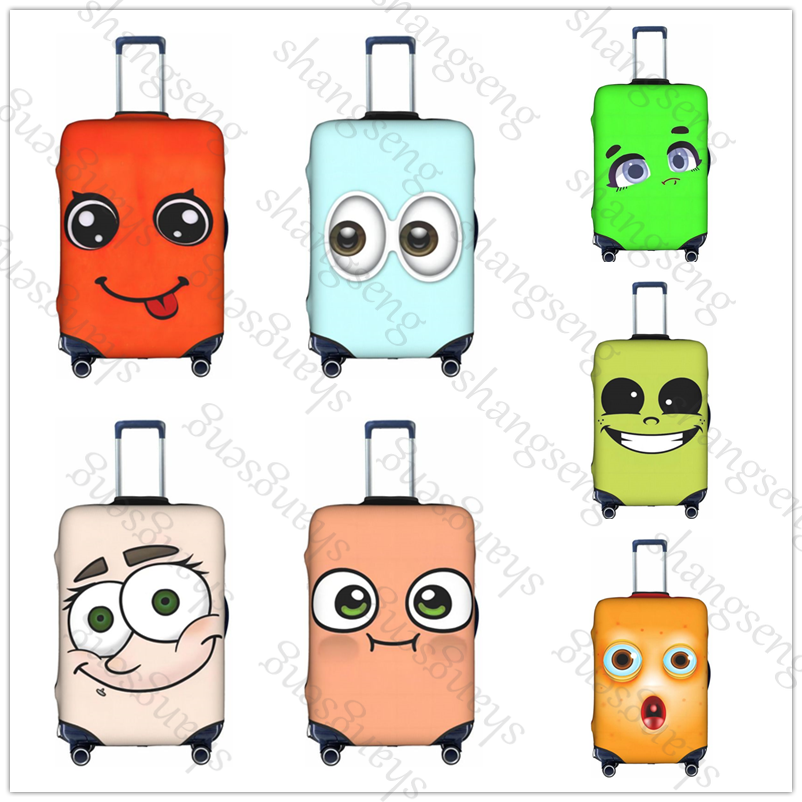 Quirky Travel Accessories - Funda protectora de equipaje elástica gruesa,