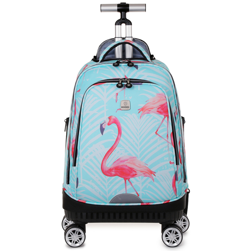 Travel Router Accessories - Mochila con ruedas giratorias, mochila para