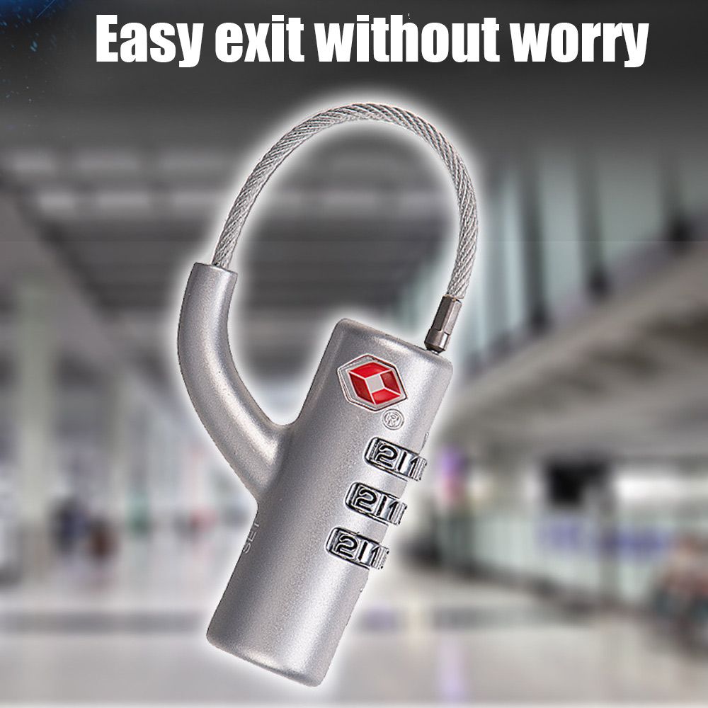 Cable Lock Combination - Candado de Alta Seguridad para Equipaje