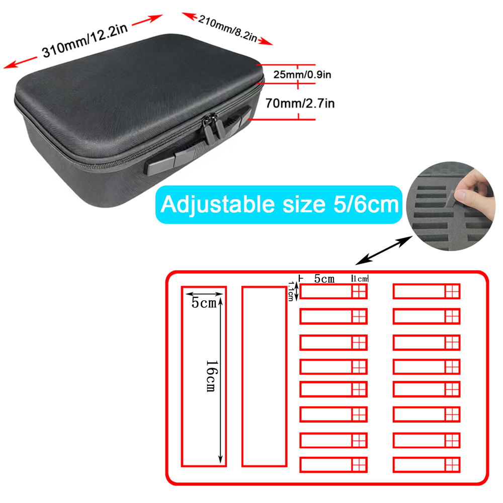 Estuche rígido para cortapelos - Travel Router Accessories reseña y precio