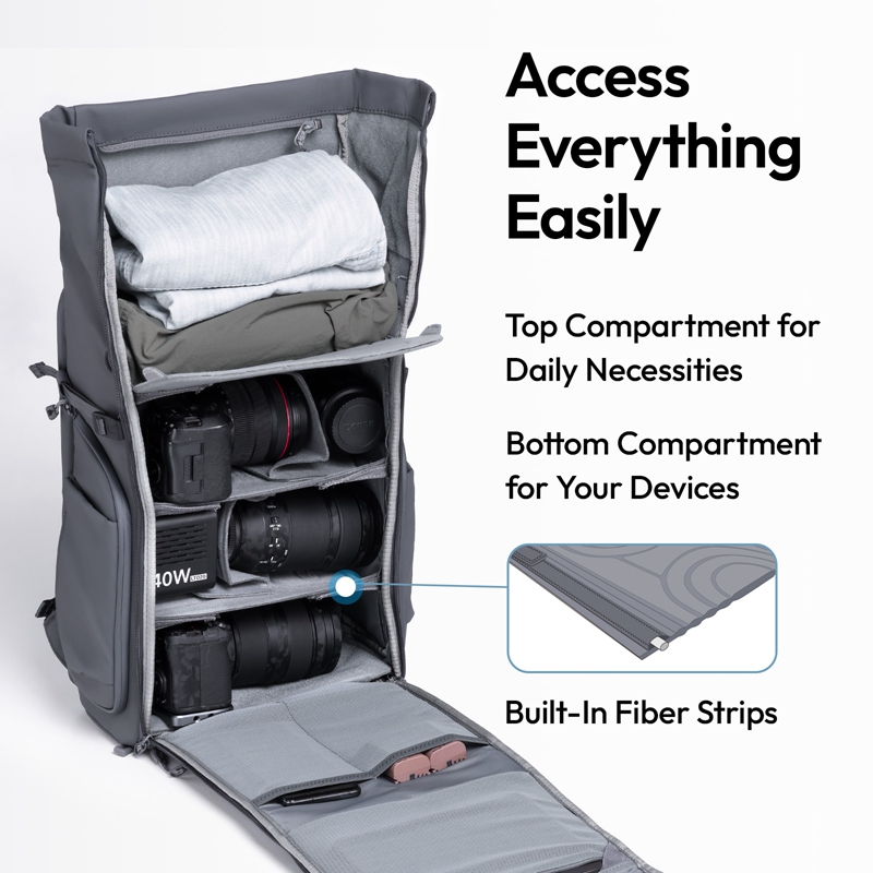 Mochila para cámara Ulanzi BP0 - Travel Access reseña y precio