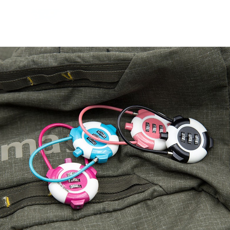 Candado de Combinación de 3 Dí - Cable Lock Combination reseña y precio