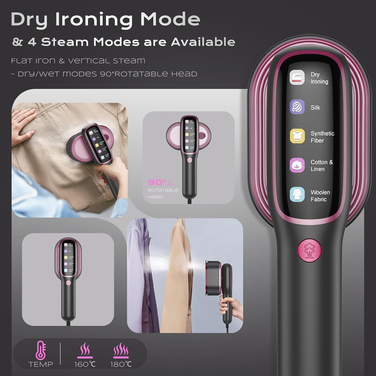 Plancha de Vapor Portátil 2026 - Portable Steamer Clothes reseña y precio