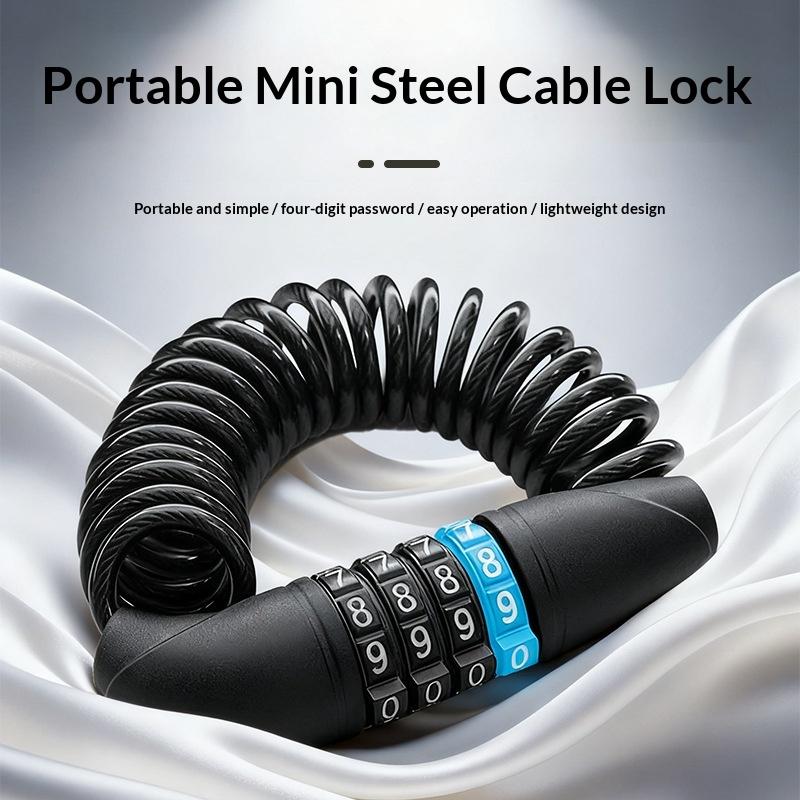Nueva Cadena Antirrobo para Mo - Cable Lock Combination reseña y precio