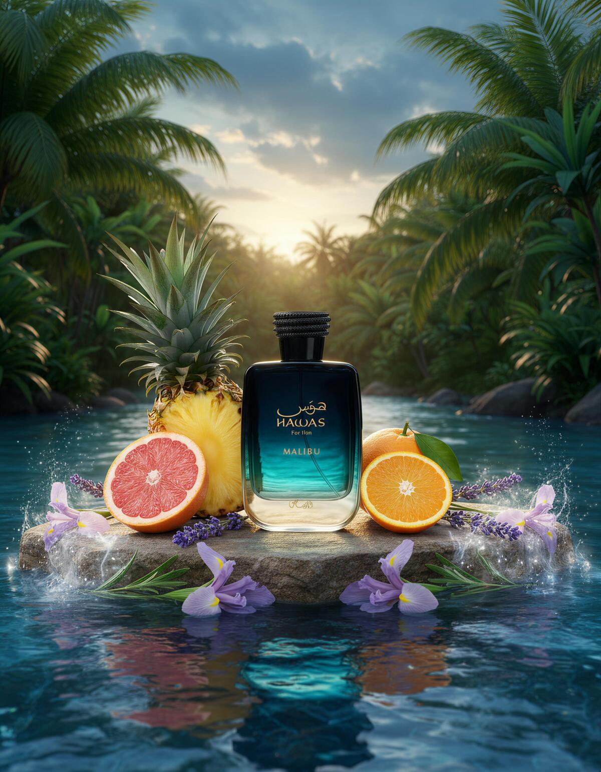 Rasasi Hawas Malibu For Him ED - Travel Access reseña y precio