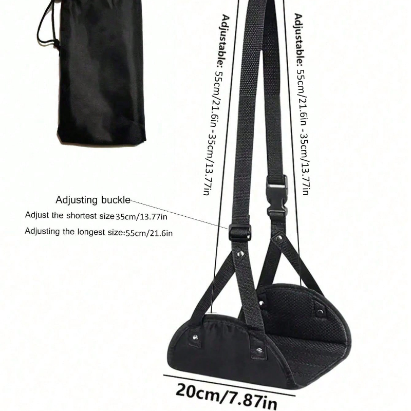 Hamaca con reposapiés ajustabl - Travel Accessories Long Flight reseña y precio