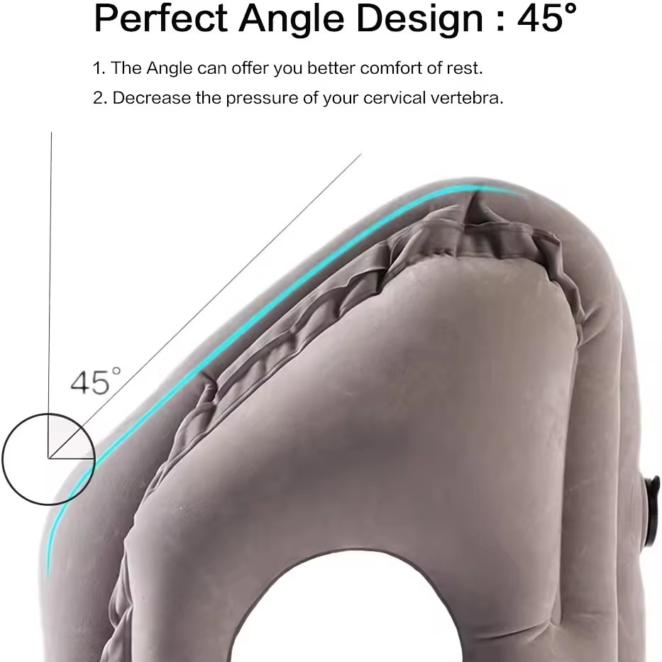 Almohada inflable de viaje, ac - Travel Accessories Long Flight reseña y precio
