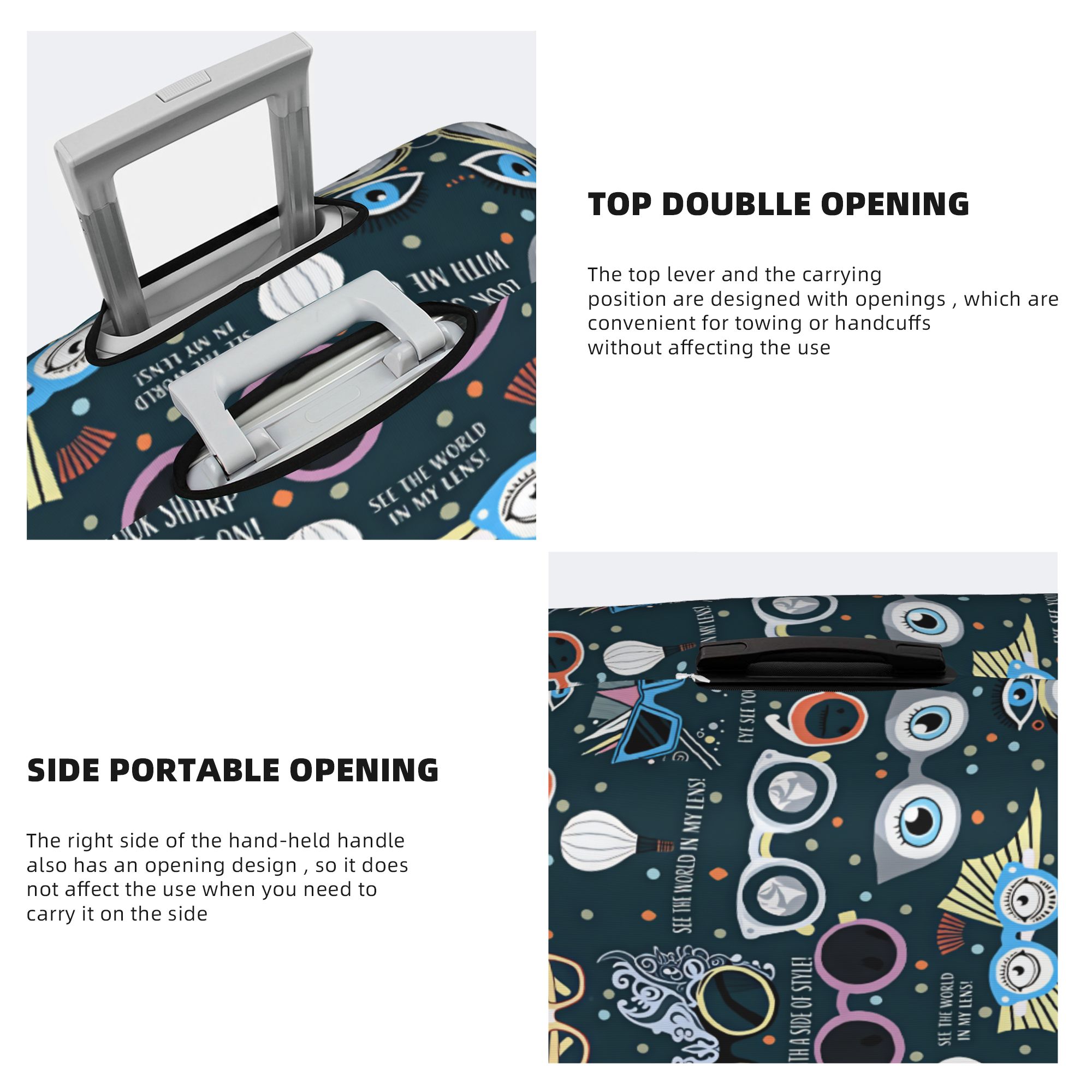 Funda protectora para equipaje - Quirky Travel Accessories reseña y precio