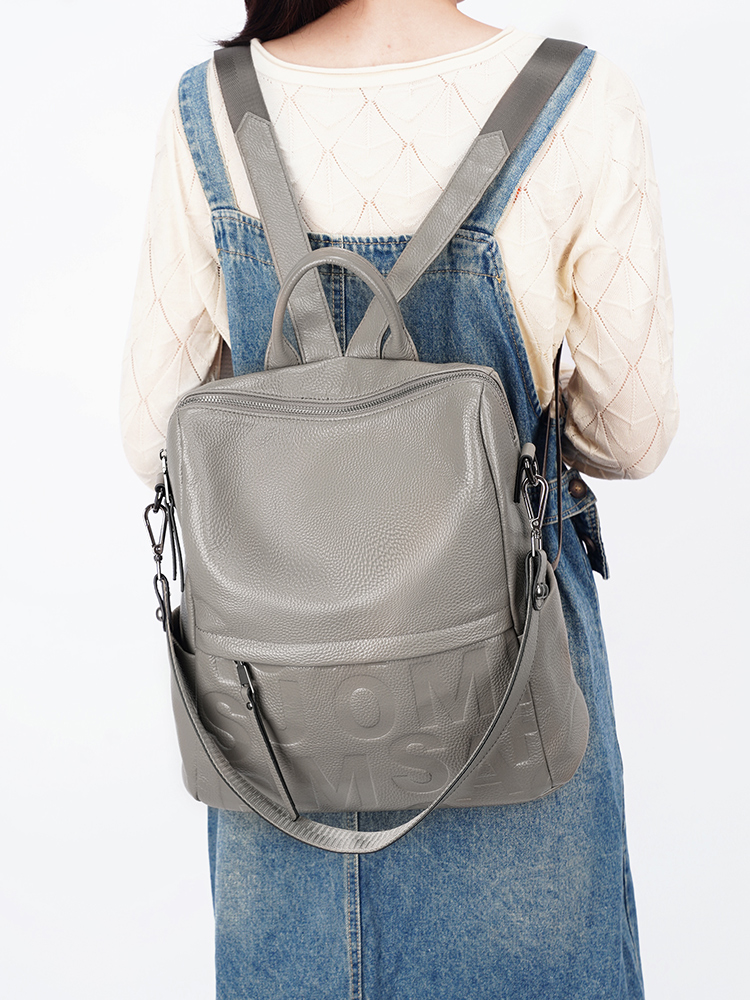 Mochila Zency Premium de Cuero - Travel Accessories Leather reseña y precio