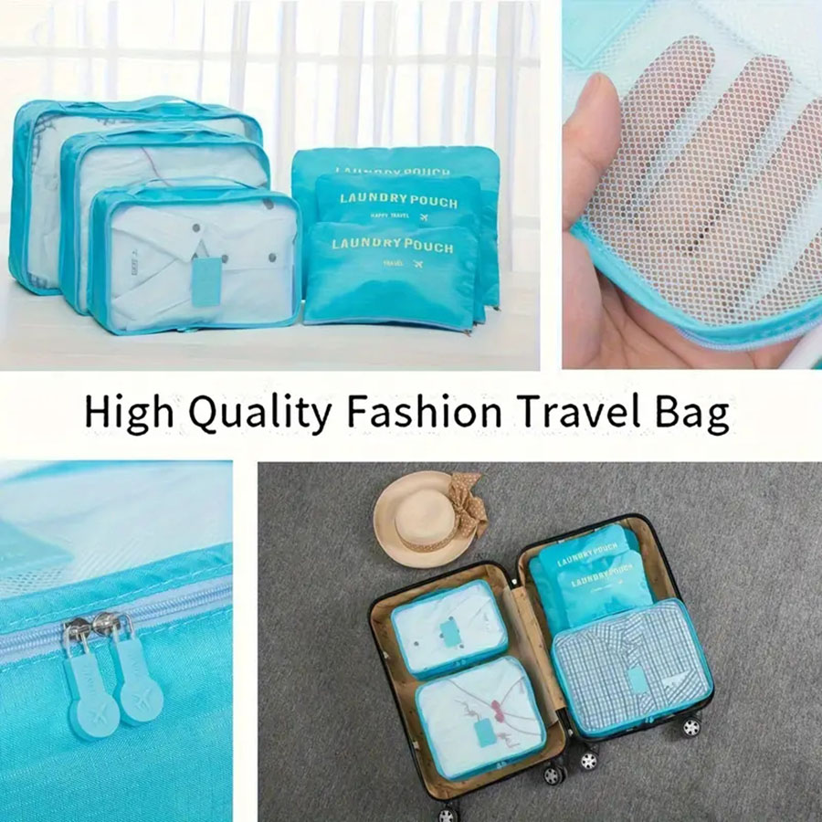 6 uds organizador de viaje bol - Travel Accessories Organiser reseña y precio