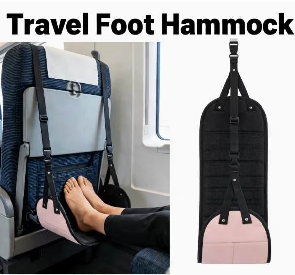 Reposapiés ajustable con hamac - Travel Accessories Long Flight reseña y precio
