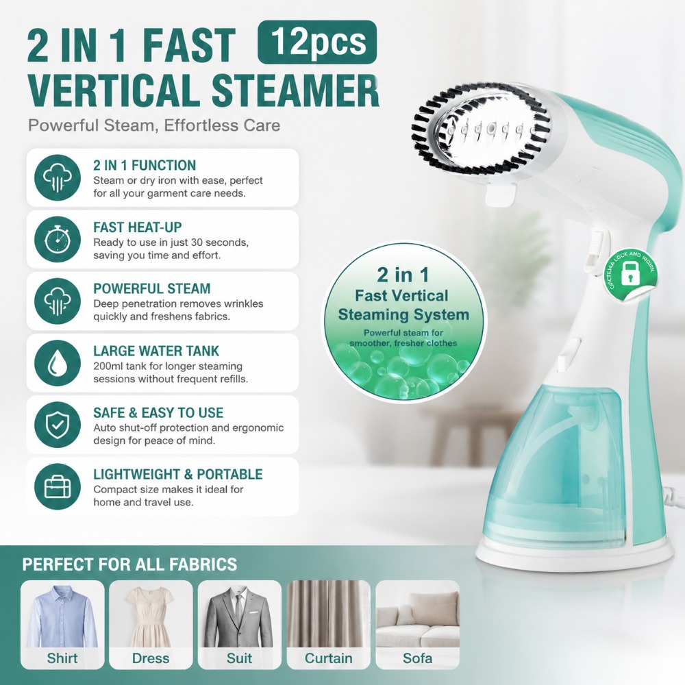Vaporizador de Ropa Portátil d - Portable Steamer Clothes reseña y precio