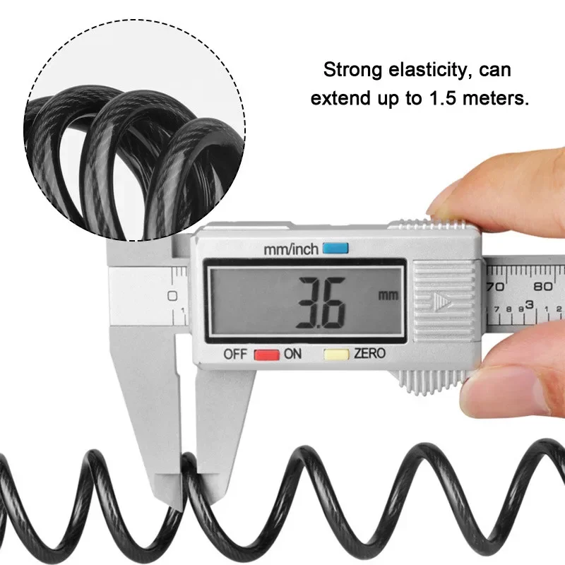 Mini bloqueo con contraseña pa - Cable Lock Combination reseña y precio