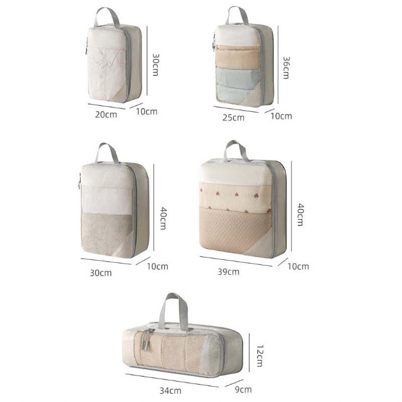 Juego de 5 Bolsas de Compresió - Travel Accessories Organiser reseña y precio