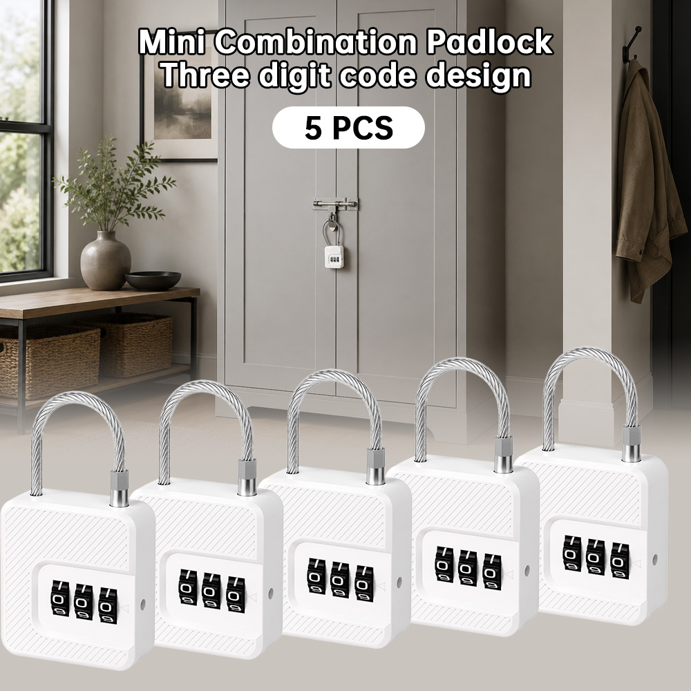 Mini Candado de Combinación de - Cable Lock Combination reseña y precio