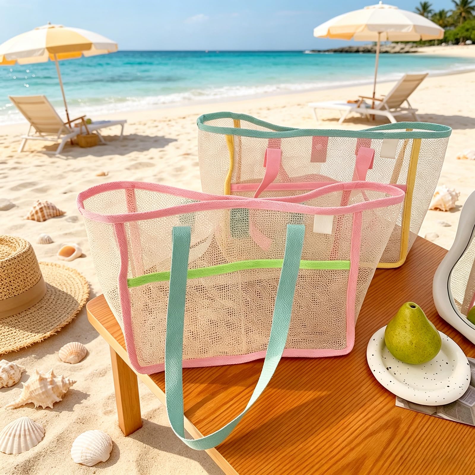 Bolsas de Playa para Mujer, Co - Travel Access reseña y precio