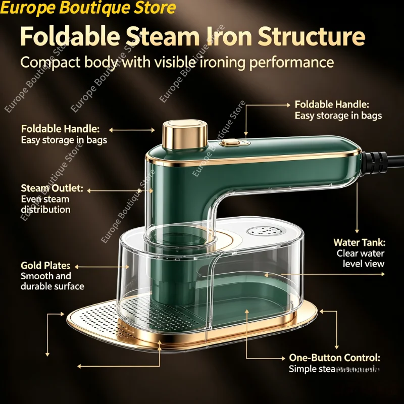 Plancha de Ropa Portátil Plega - Portable Steamer Clothes reseña y precio