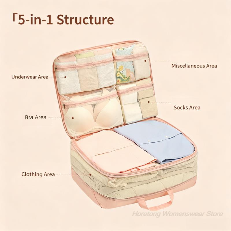 Cubos de Embalaje Expandibles  - Travel Accessories Organiser reseña y precio