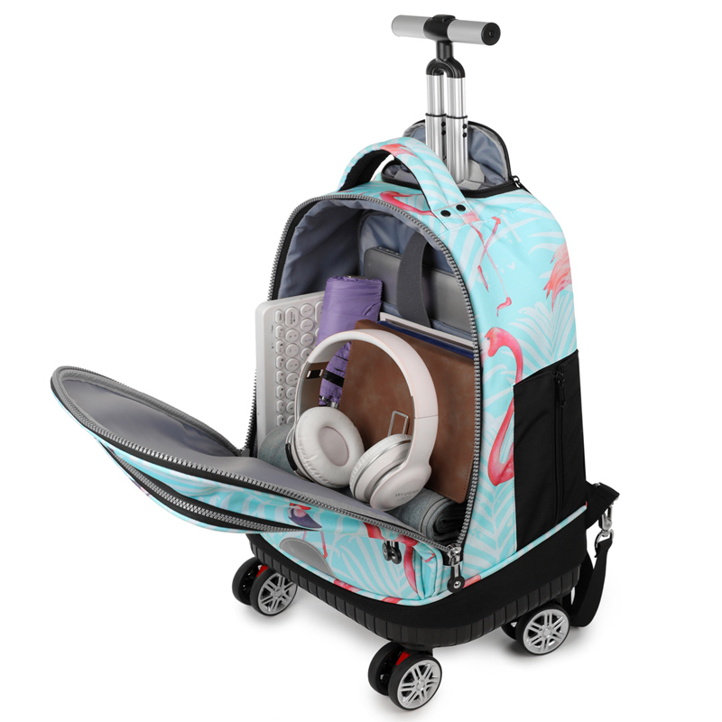 Mochila con ruedas giratorias, - Travel Router Accessories reseña y precio