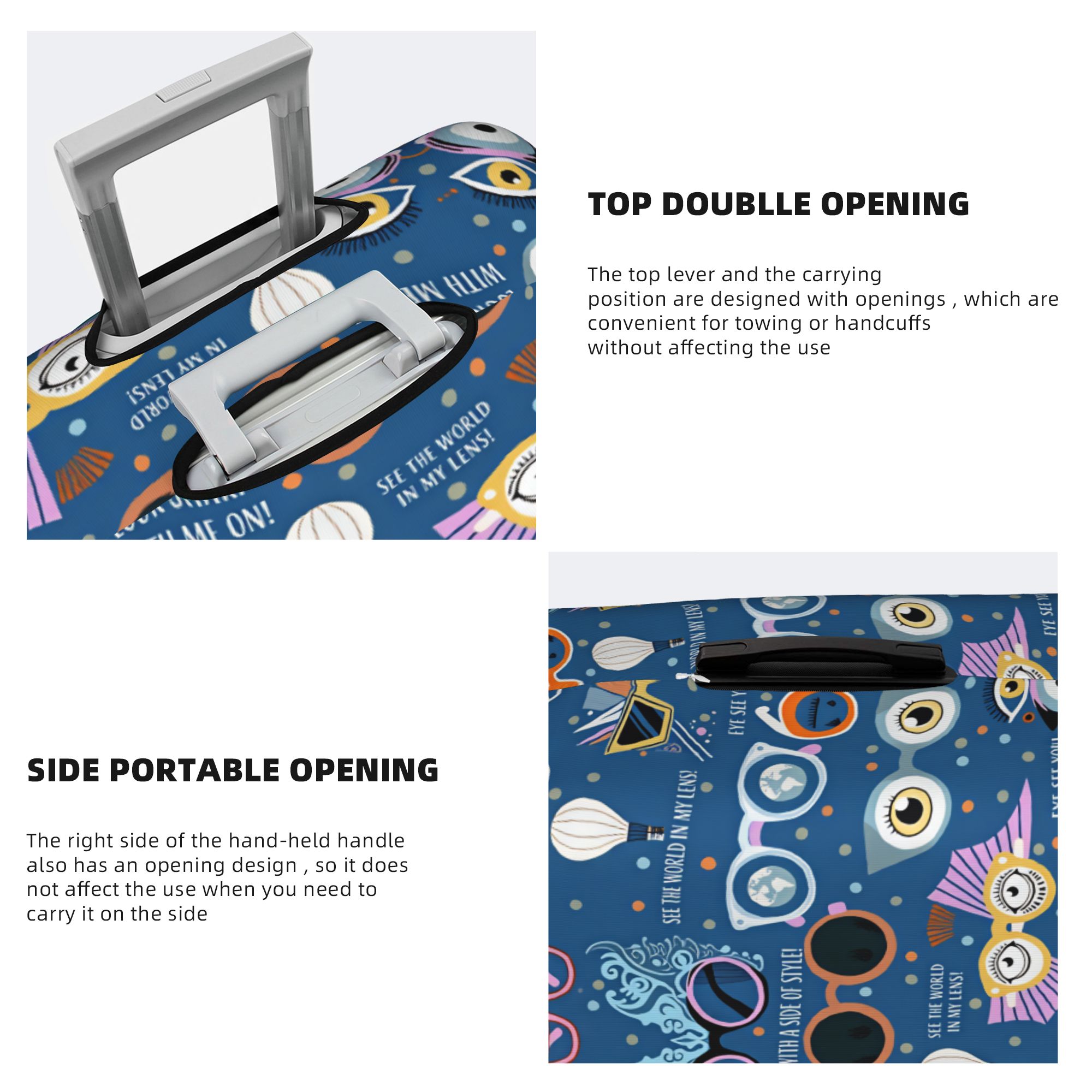 Fundas Protectoras para Maleta - Quirky Travel Accessories reseña y precio