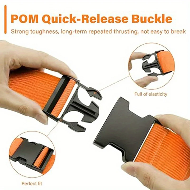 Paquete de 6 correas para equi - Travel Accessories Luggage Straps reseña y precio